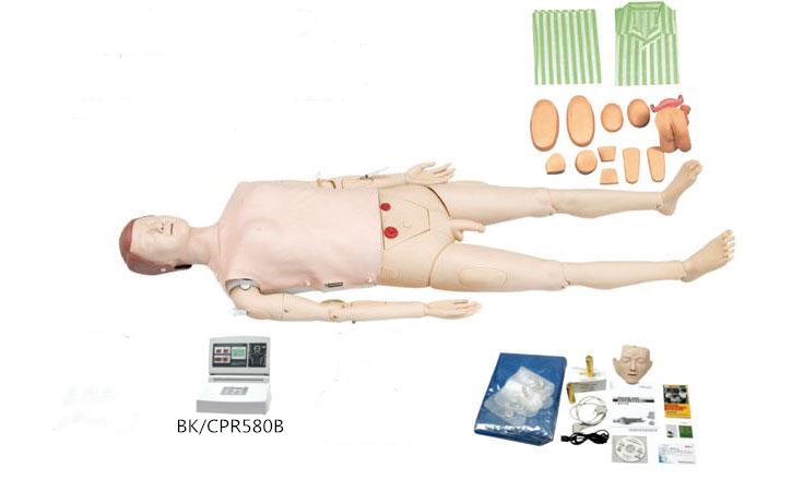高级功能护理急救训练模拟人（心肺复苏、基础护理男女导尿、手臂静脉穿刺及肌肉注射）