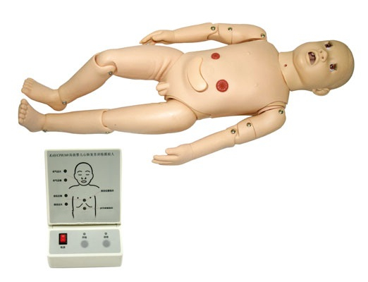 全功能三岁儿童高级模拟人（护理、CPR、听诊三合一功能）