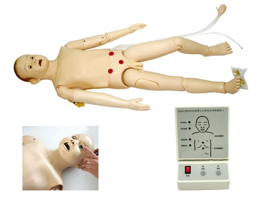 全功能五岁儿童高级模拟人（护理、CPR、听诊三合一功能）