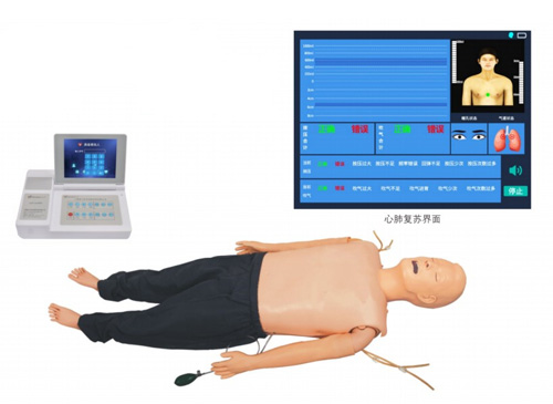 高级多功能成人综合急救训练模拟人（ACLS高级生命支持、嵌入式系统）